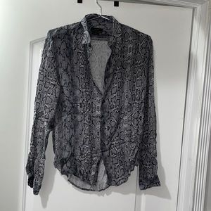 Zara Snake Print